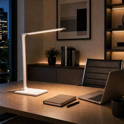 VK Light Nia Square LED bordlampe, dæmpbar, 3CCT