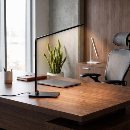 VK Light Nia Square LED bordlampe, dæmpbar, 3CCT