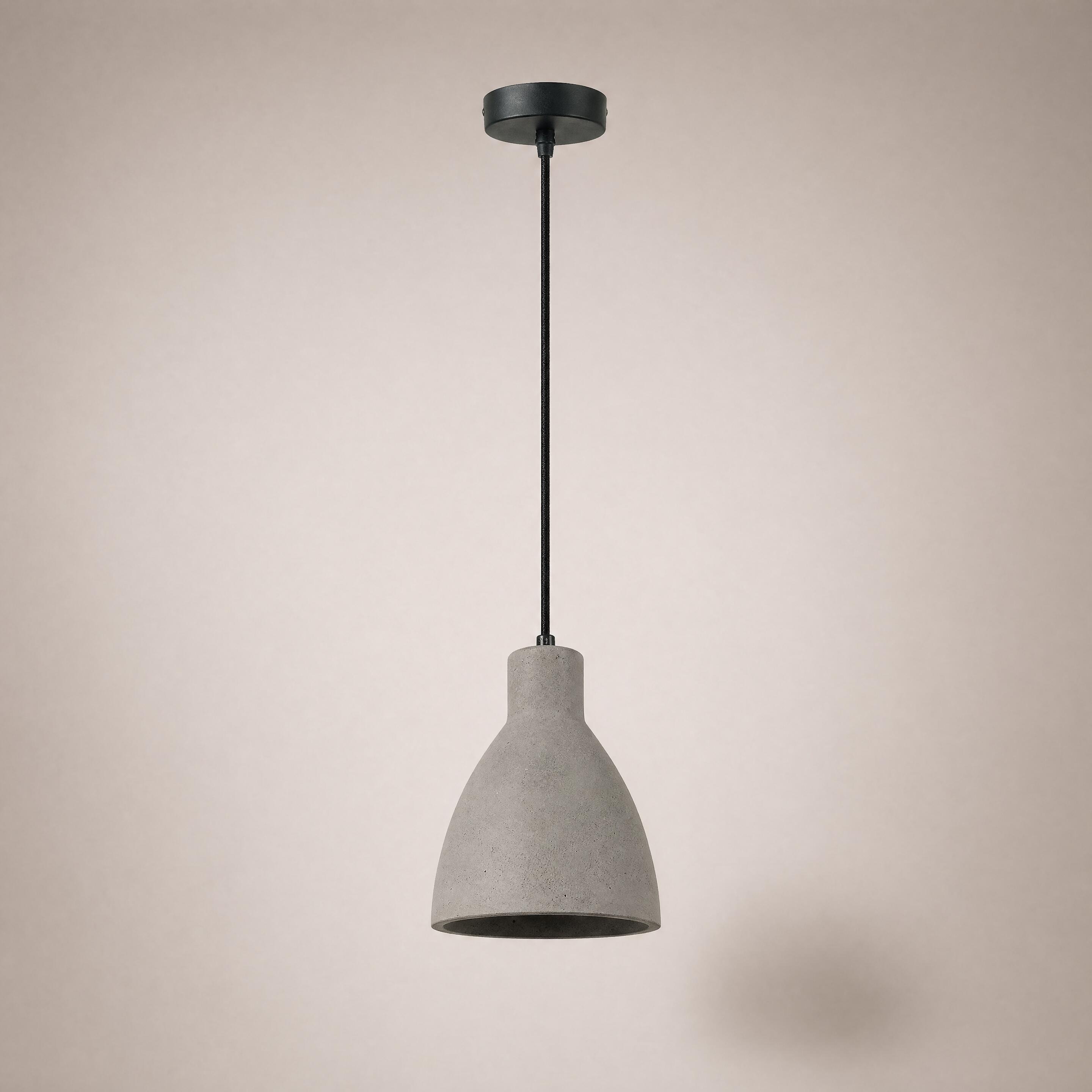 VK Light Remy E27 hængende betonlampe