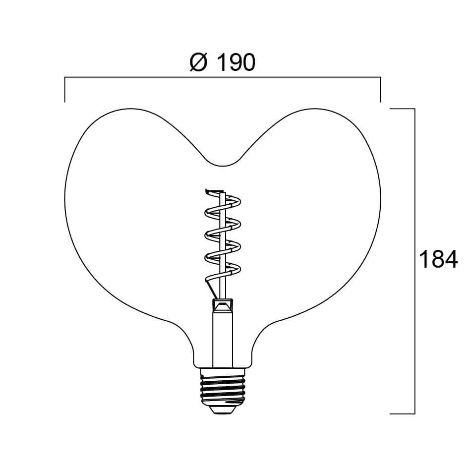 LED žárovka Sylvania Lifestyle E27 2000K 4W stmívatelná