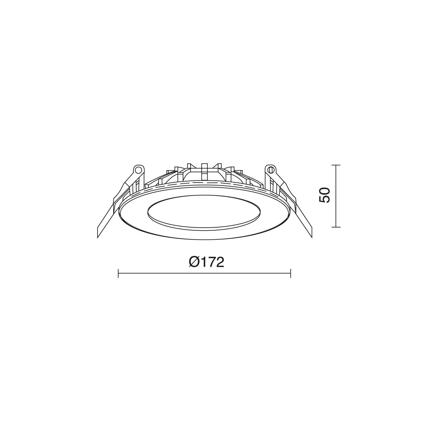 Indeluz Kale LED zápustné svítidlo