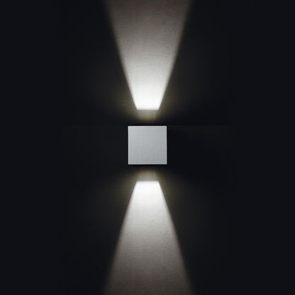 Dopo Isora up/down LED přisazené svítidlo šedé