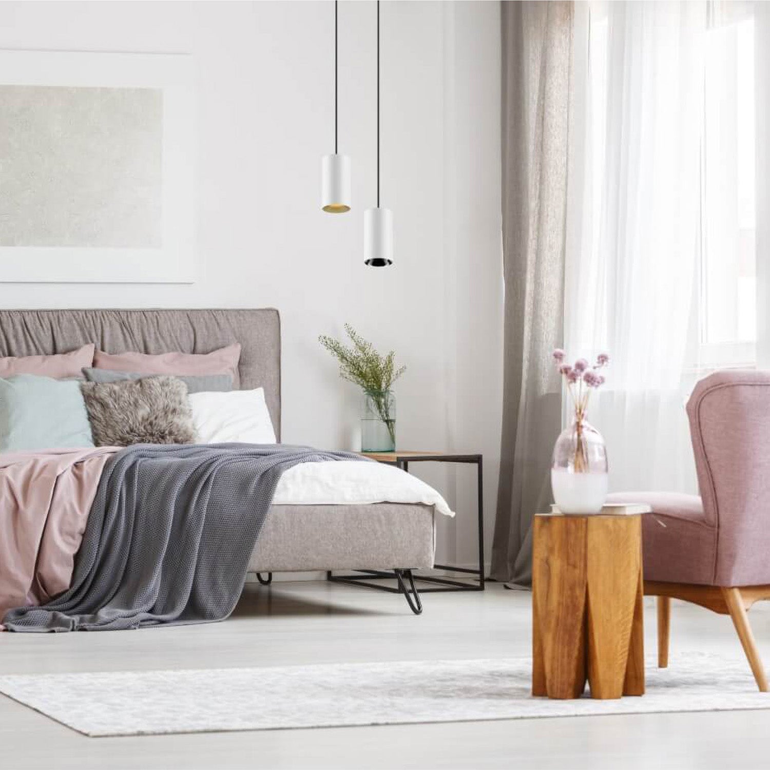 KARIZMA luce Dea Vesta S LED svítidlo pro 48V lištu bílé